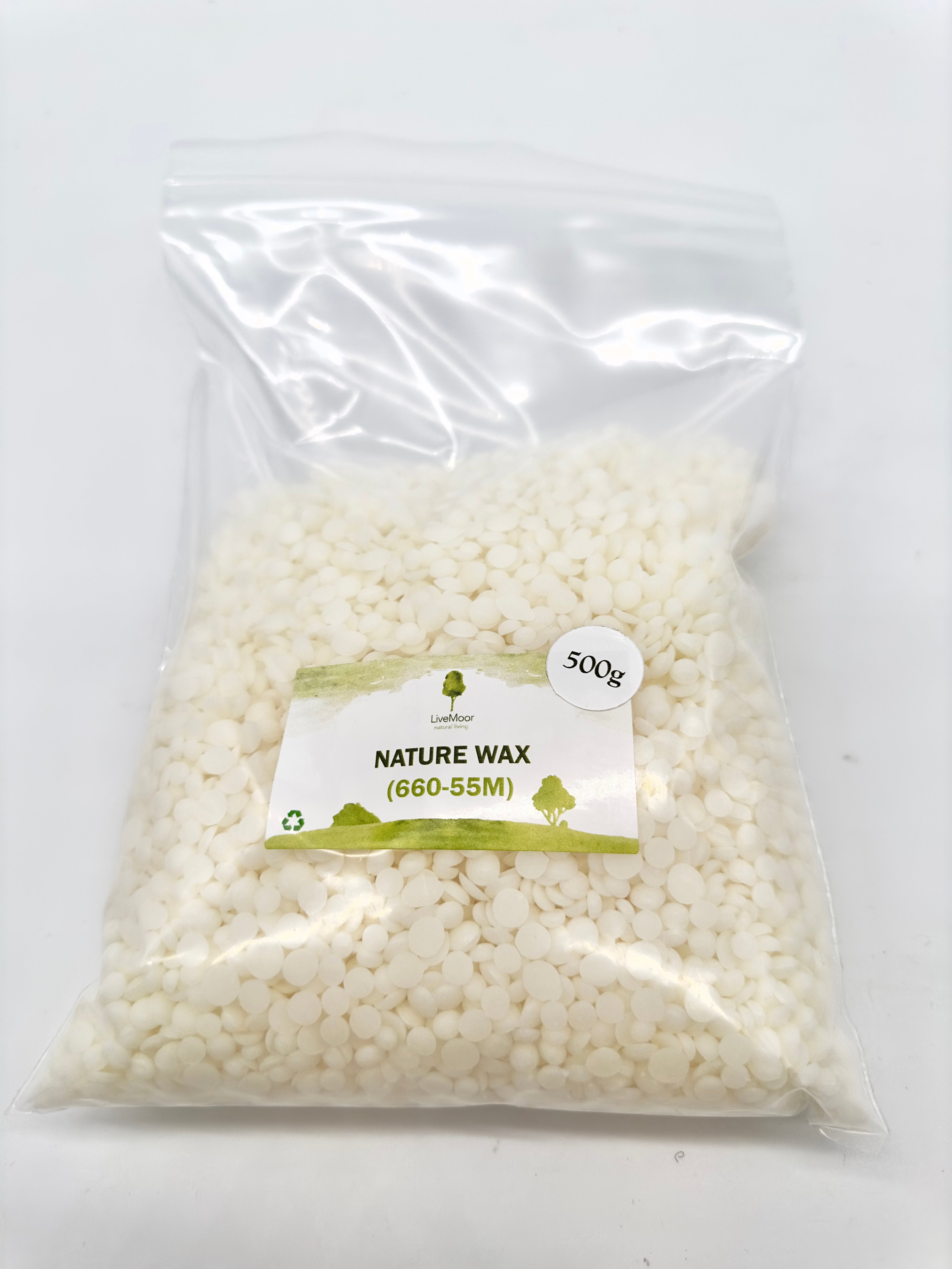 Nature Wax (660-55M) - Cire de colza / noix de coco - Différentes tailles -  LiveMoor