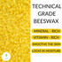 Yellow Beeswax Pellets - Naturally Fragrant Beeswax - Technical Grade