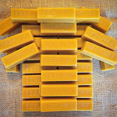 Pure Beeswax - 32 x 1oz bars (2lbs)