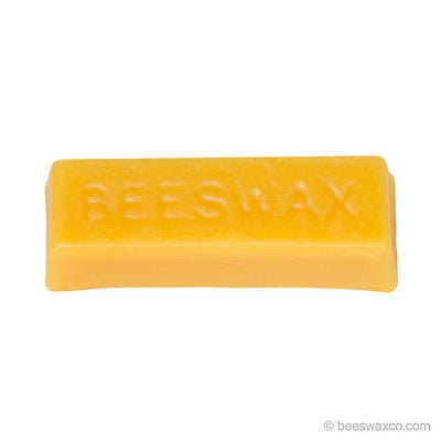 Dry/Wet suit Zip Lubrication and Seal - 1 Beeswax Block - Naturally Fragrant Beeswax