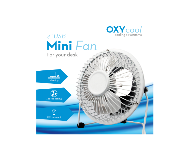 4" USB Mini Fan