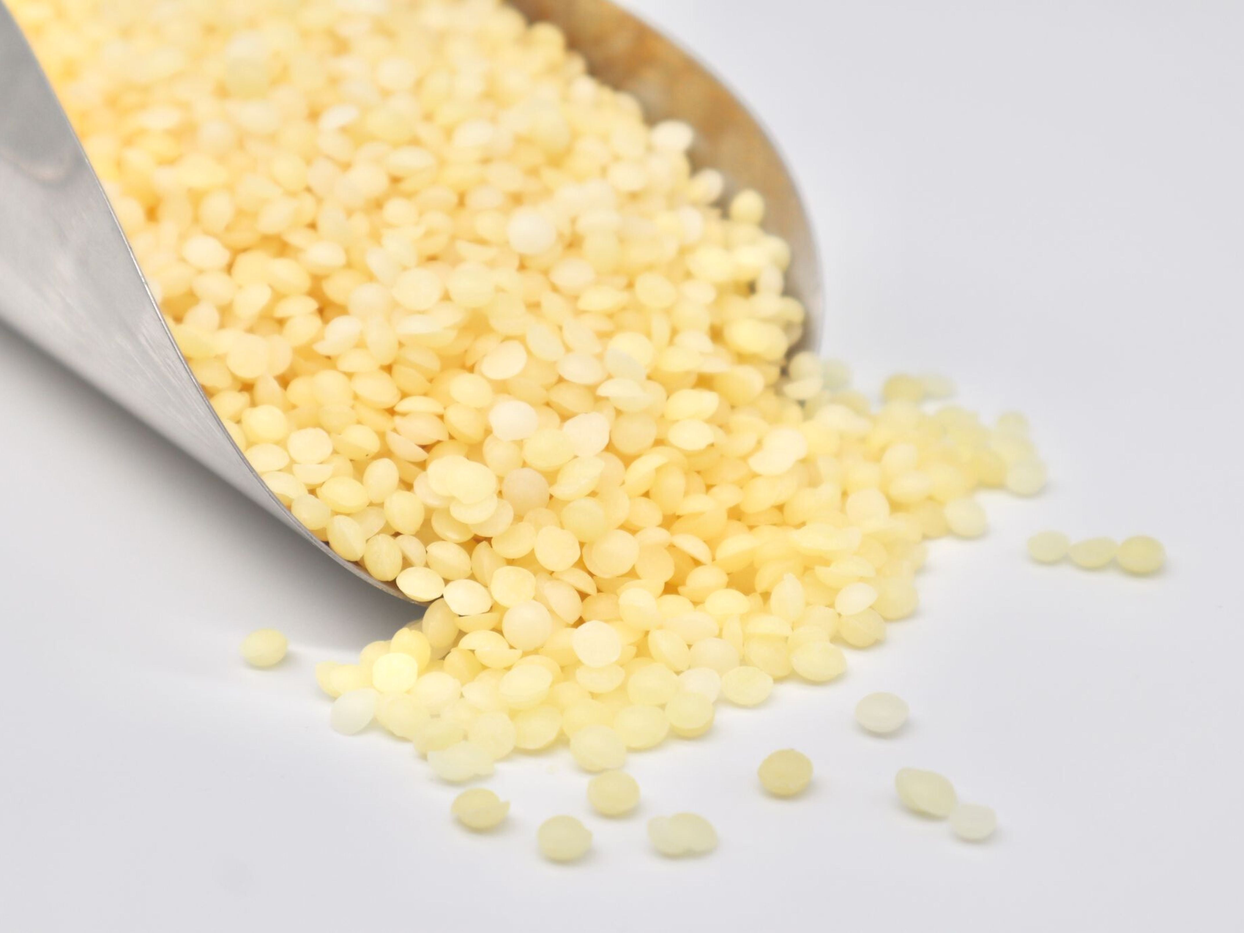 Yellow (BP Grade) Beeswax Pellets - Naturally Fragrant Beeswax