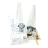 Make your own - Sweet Christmas Tree Kit, Polystyrene cones, containers, plaster