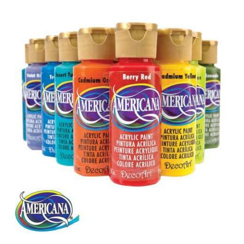 DecoArt Americana Acrylic Paint 59ml 2oz (A-G)