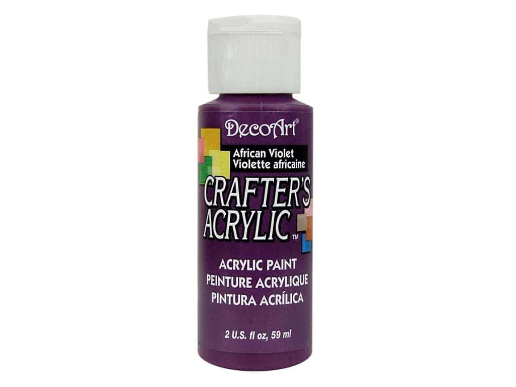 DecoArt Crafters Acrylic Paint 2oz / 59ml Pots - All Colours