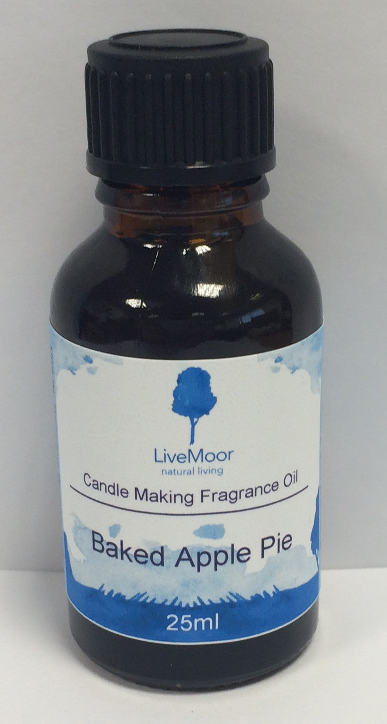 LiveMoor Fragrance Oil - Baked Apple Pie - 25ml