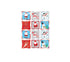 Christmas Self Adhesive Gift Tags 12pk