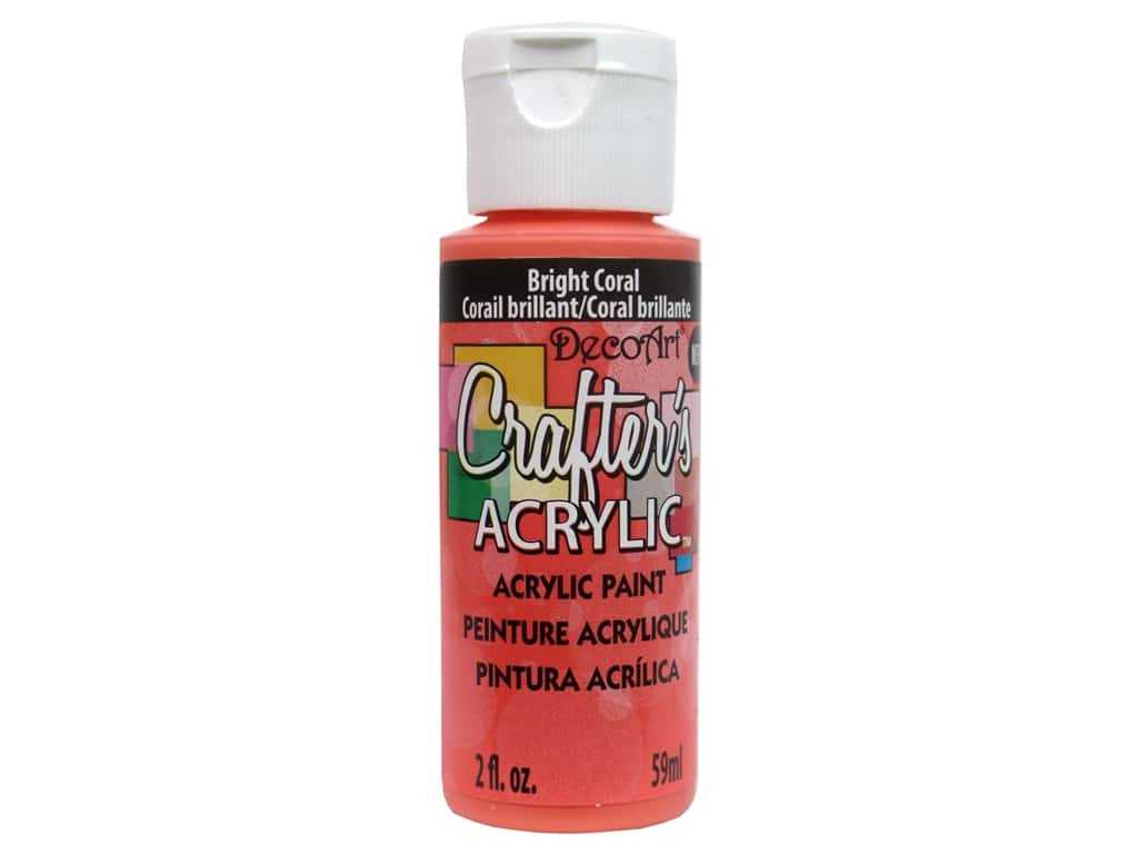 DecoArt Crafters Acrylic Paint 2oz / 59ml Pots - All Colours