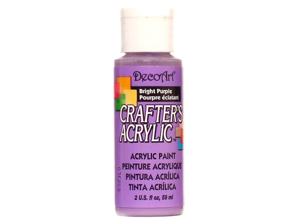 DecoArt Crafters Acrylic Paint 2oz / 59ml Pots - All Colours