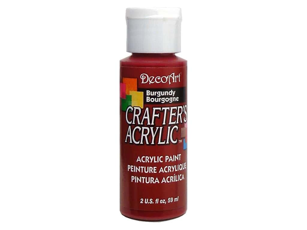 DecoArt Crafters Acrylic Paint 2oz / 59ml Pots - All Colours