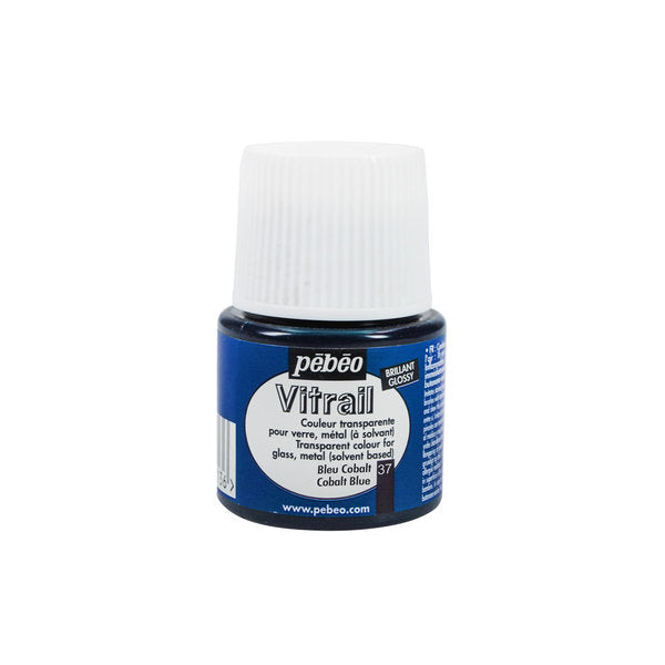 Pébéo - Vitrail Glass Paints - Various Colours - 45ml Bottles - Pebeo