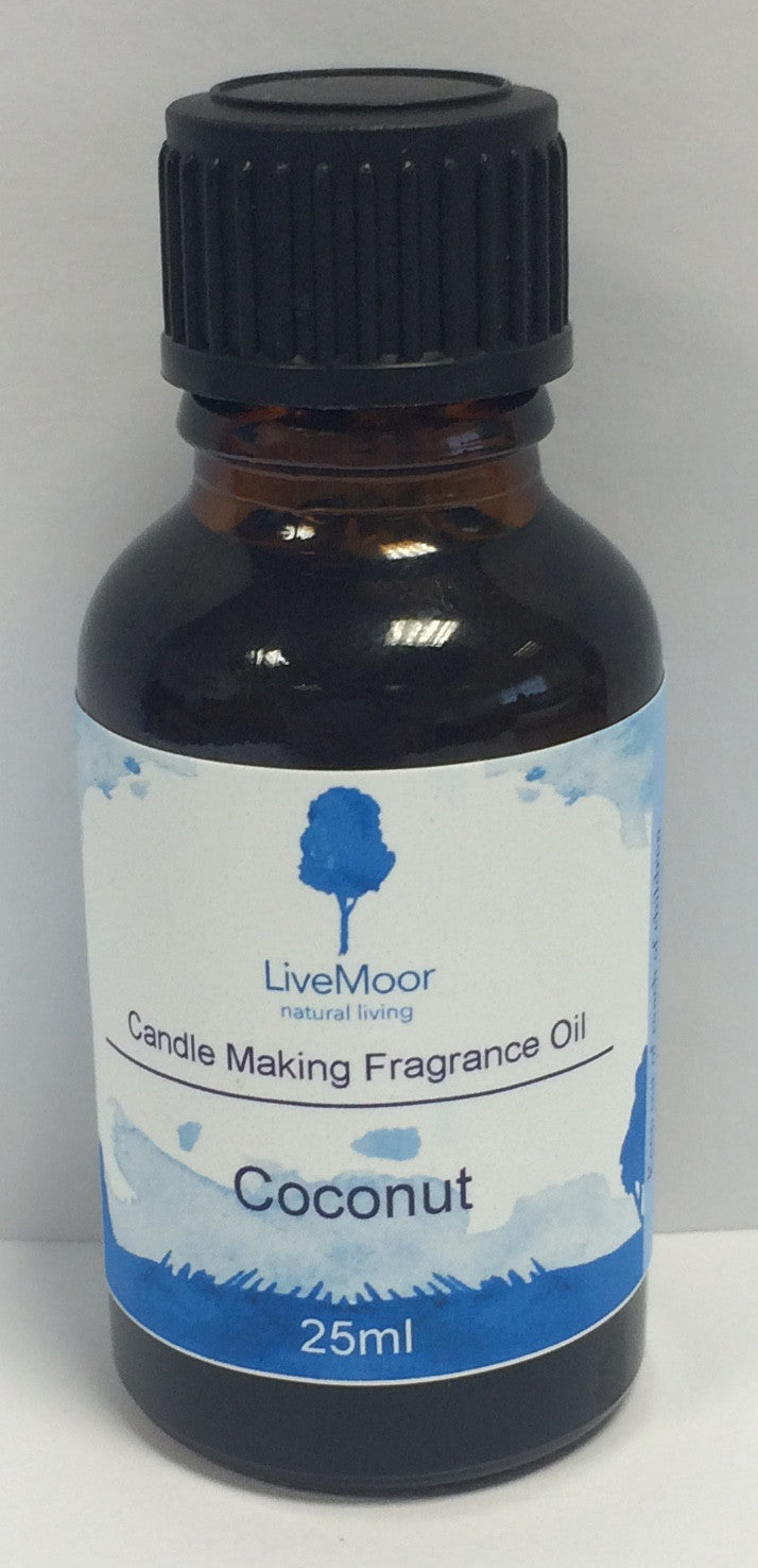 LiveMoor Fragrance Oil - Coconut - 25ml