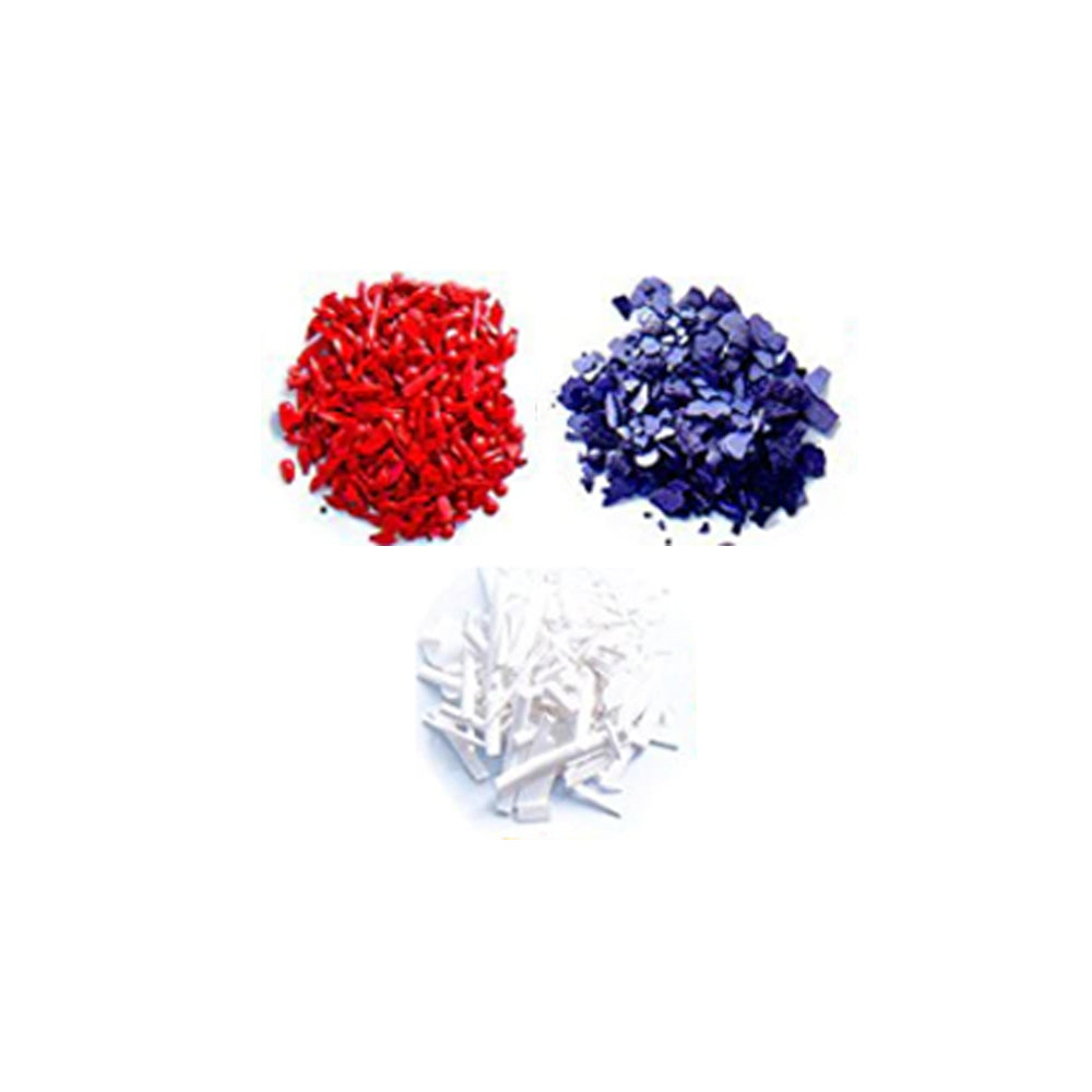 Red, White & Blue Wax Dye Chip Pack - Set of 3