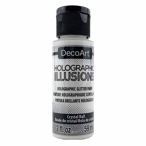 DecoArt - Holographic Illusions- 59ml Bottles - Various Colours