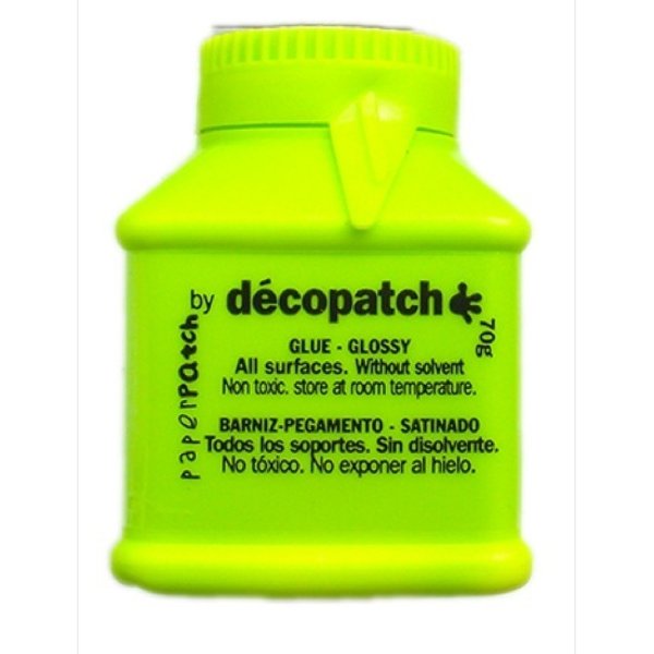 Decopatch Paperpatch Varnish Glue Glossy - 70g-600g Bottles - White