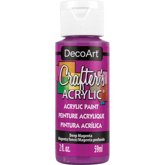 DecoArt Crafters Acrylic Paint 2oz / 59ml Pots - All Colours