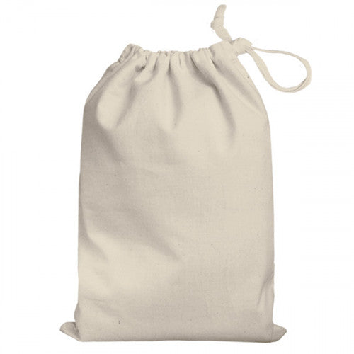 100% Natural Cotton Bag - 25cm x 35cm - Eco-Friendly