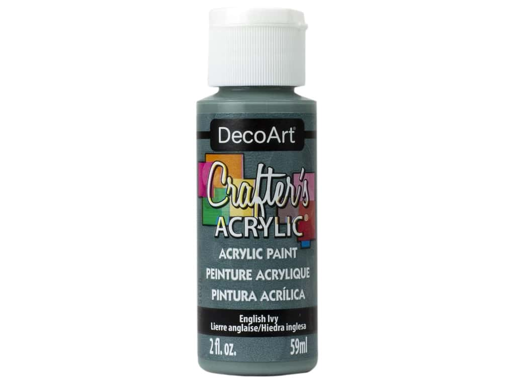 DecoArt Crafters Acrylic Paint 2oz / 59ml Pots - All Colours