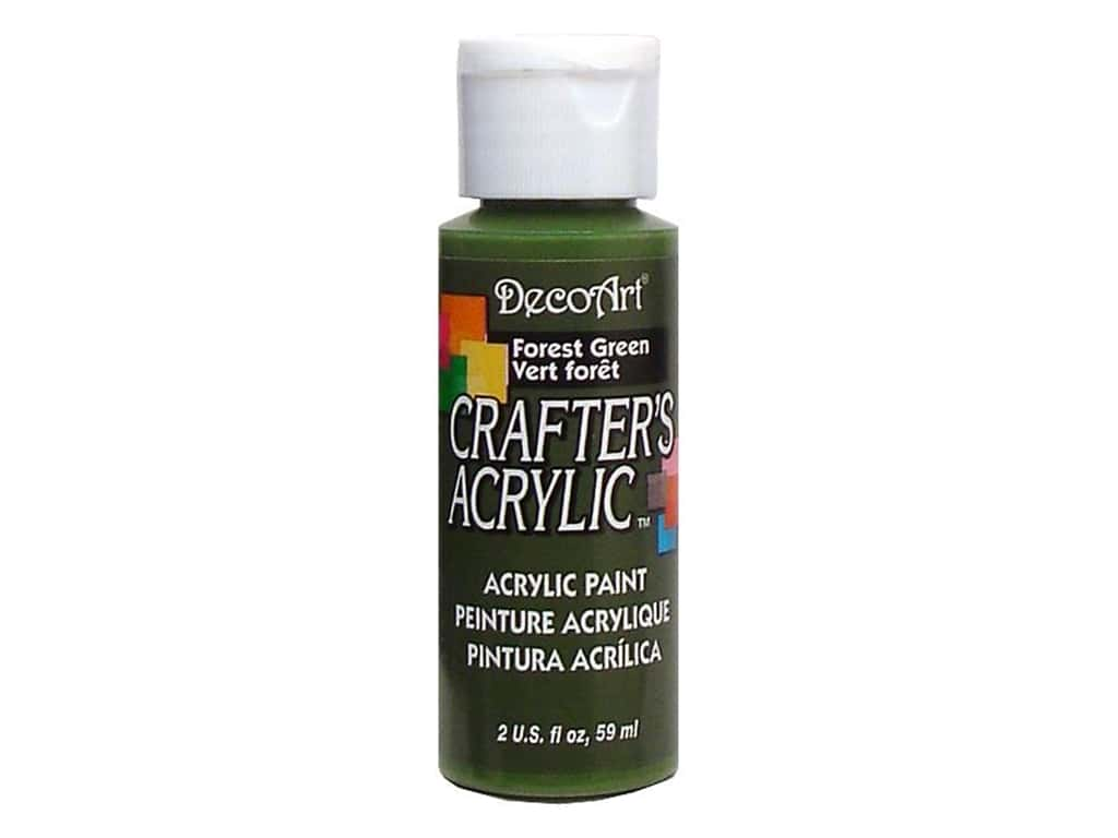 DecoArt Crafters Acrylic Paint 2oz / 59ml Pots - All Colours