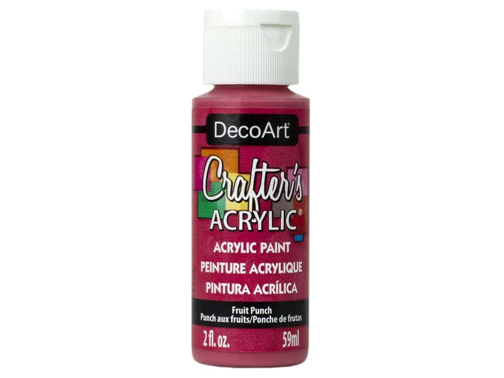 DecoArt Crafters Acrylic Paint 2oz / 59ml Pots - All Colours