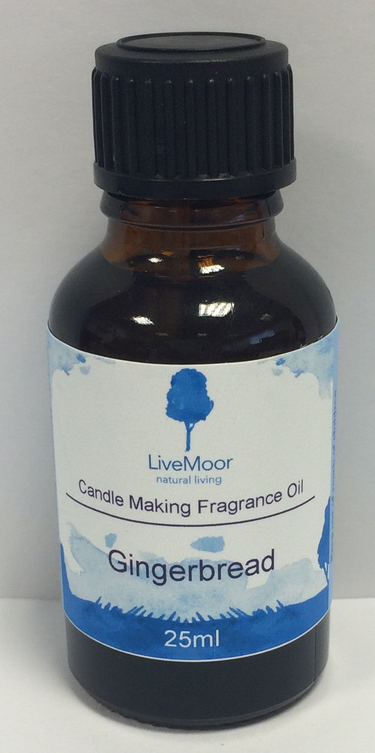 LiveMoor Fragrance Oil - Gingerbread - 25ml