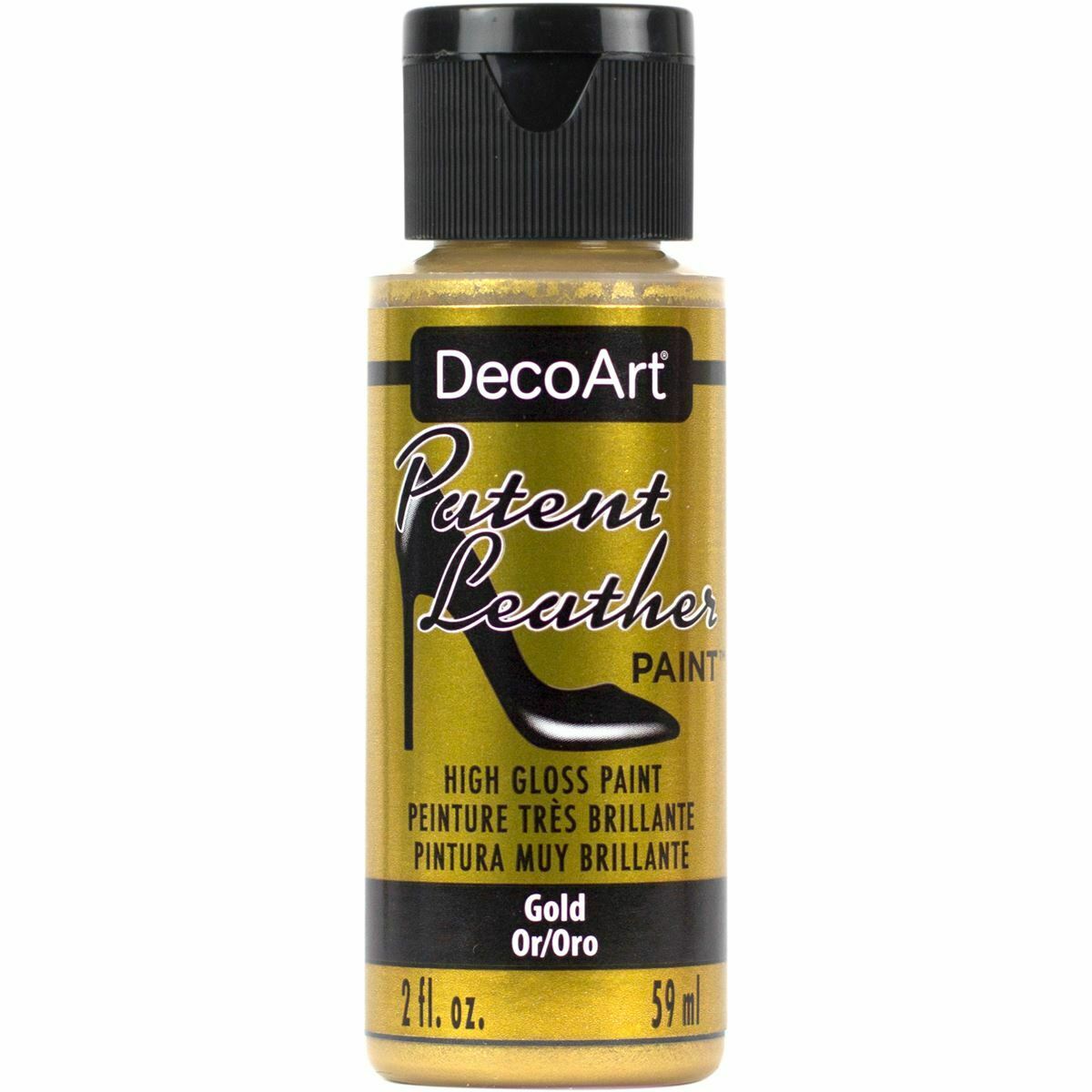 DecoArt Patent Leather - High Gloss Paint 59ml - All Colours