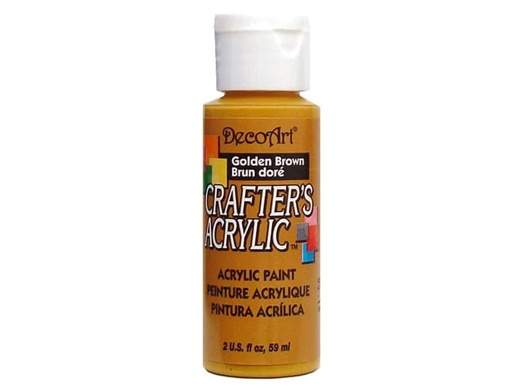 DecoArt Crafters Acrylic Paint 2oz / 59ml Pots - All Colours