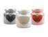 Heart Pearlised Tealight Holder