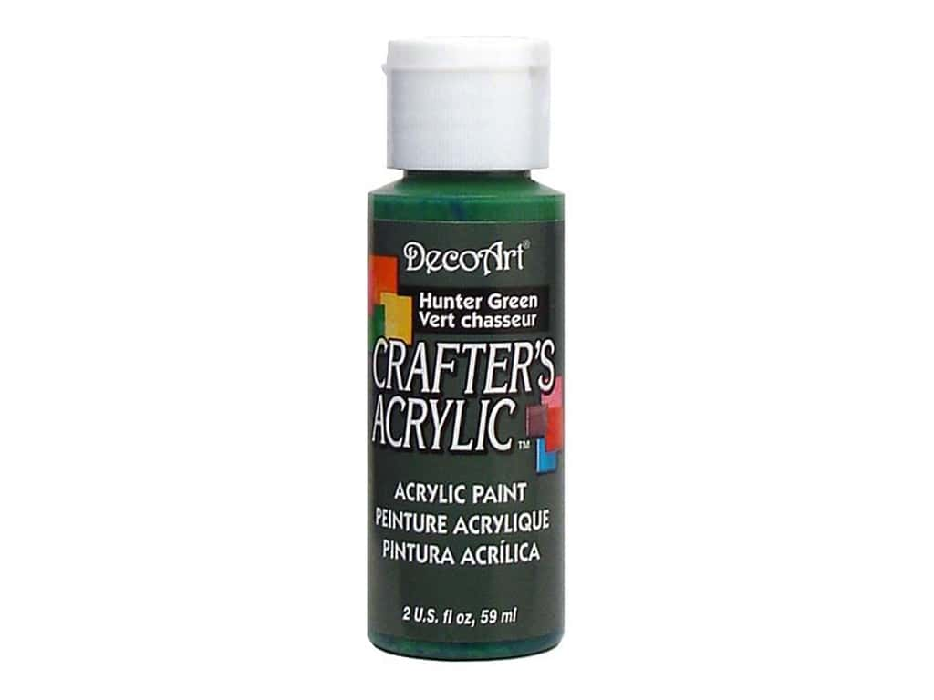 DecoArt Crafters Acrylic Paint 2oz / 59ml Pots - All Colours