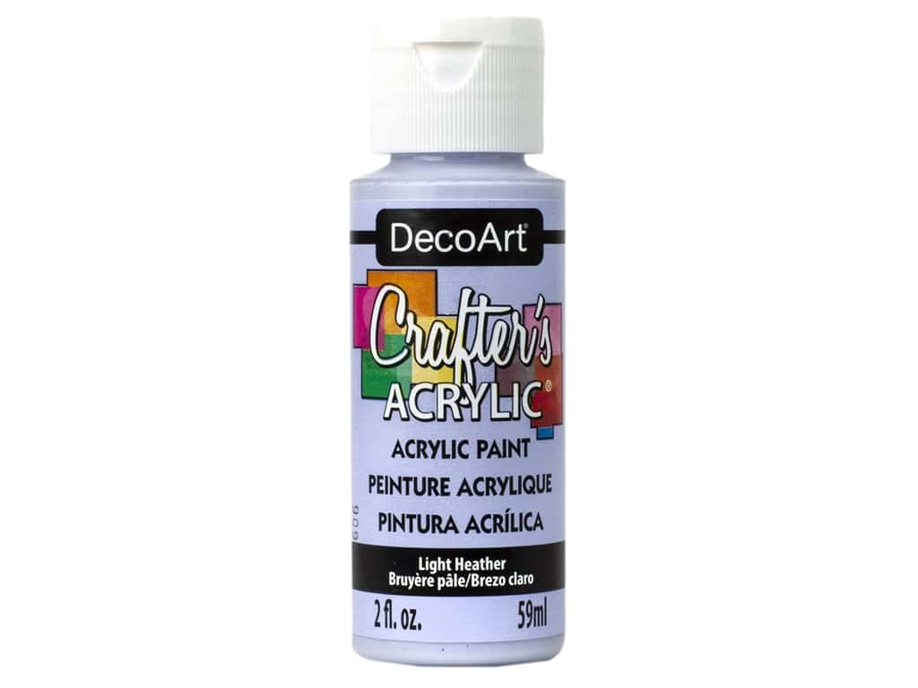 DecoArt Crafters Acrylic Paint 2oz / 59ml Pots - All Colours