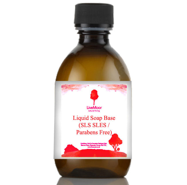 Organic Liquid Soap Base (LM105C) - SLS / SLES / Parabens Free - Various Sizes Available