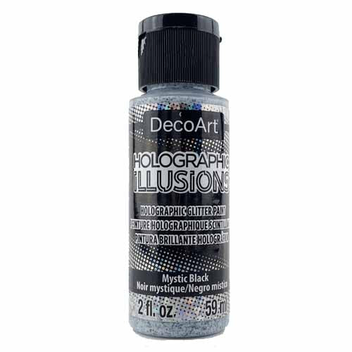 DecoArt - Holographic Illusions- 59ml Bottles - Various Colours