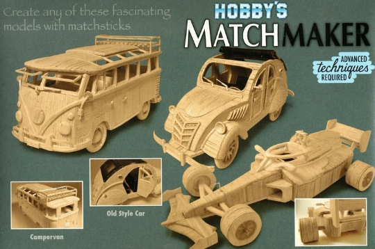 Old Car Matchstick Kit