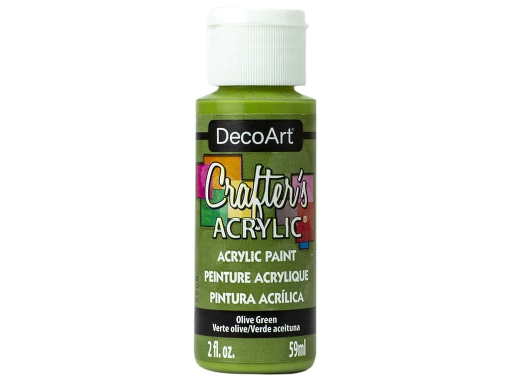 DecoArt Crafters Acrylic Paint 2oz / 59ml Pots - All Colours