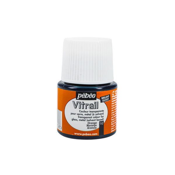 Pébéo - Vitrail Glass Paints - Various Colours - 45ml Bottles - Pebeo