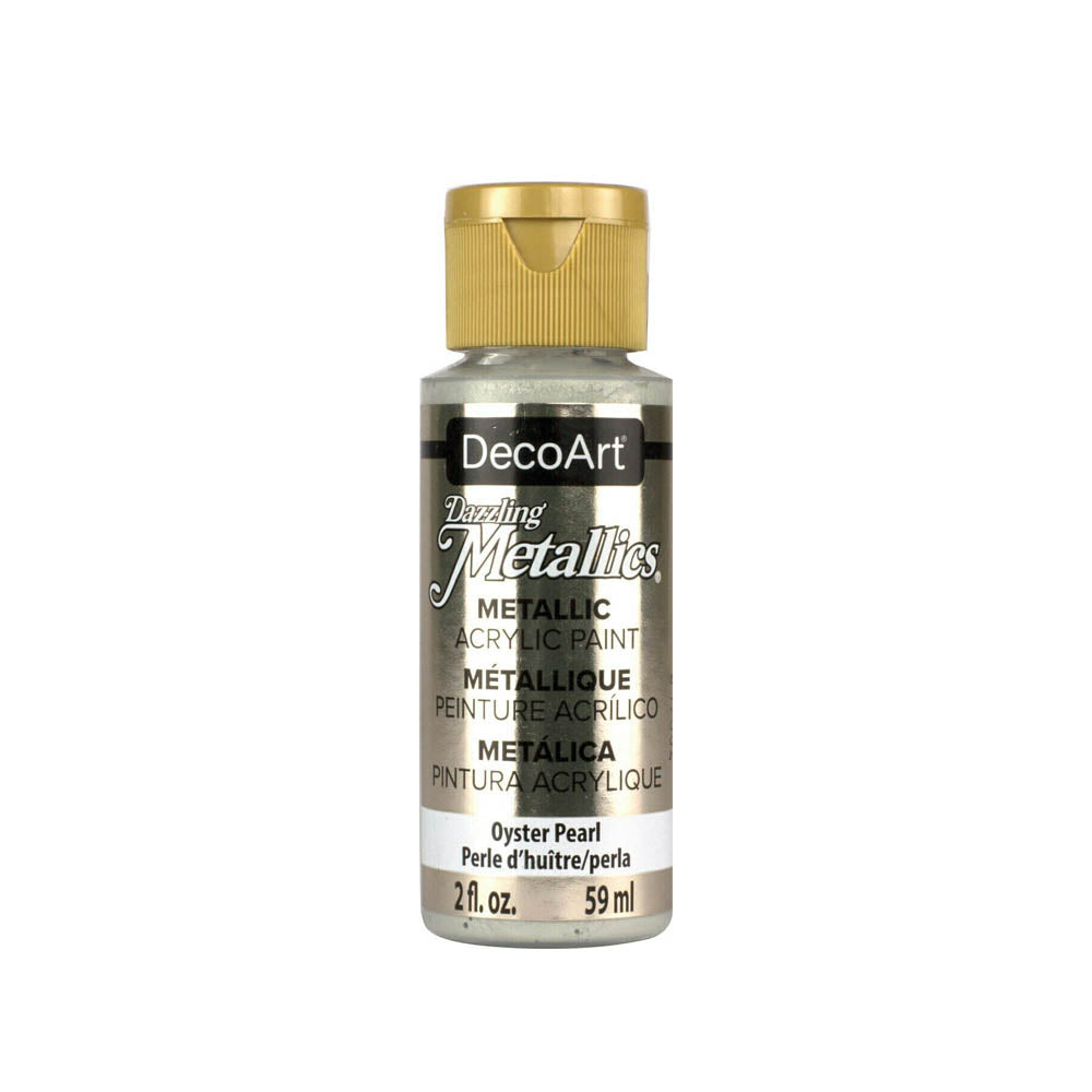 DecoArt Dazzling Metallic Acrylic Craft Paints. 2oz / 59ml