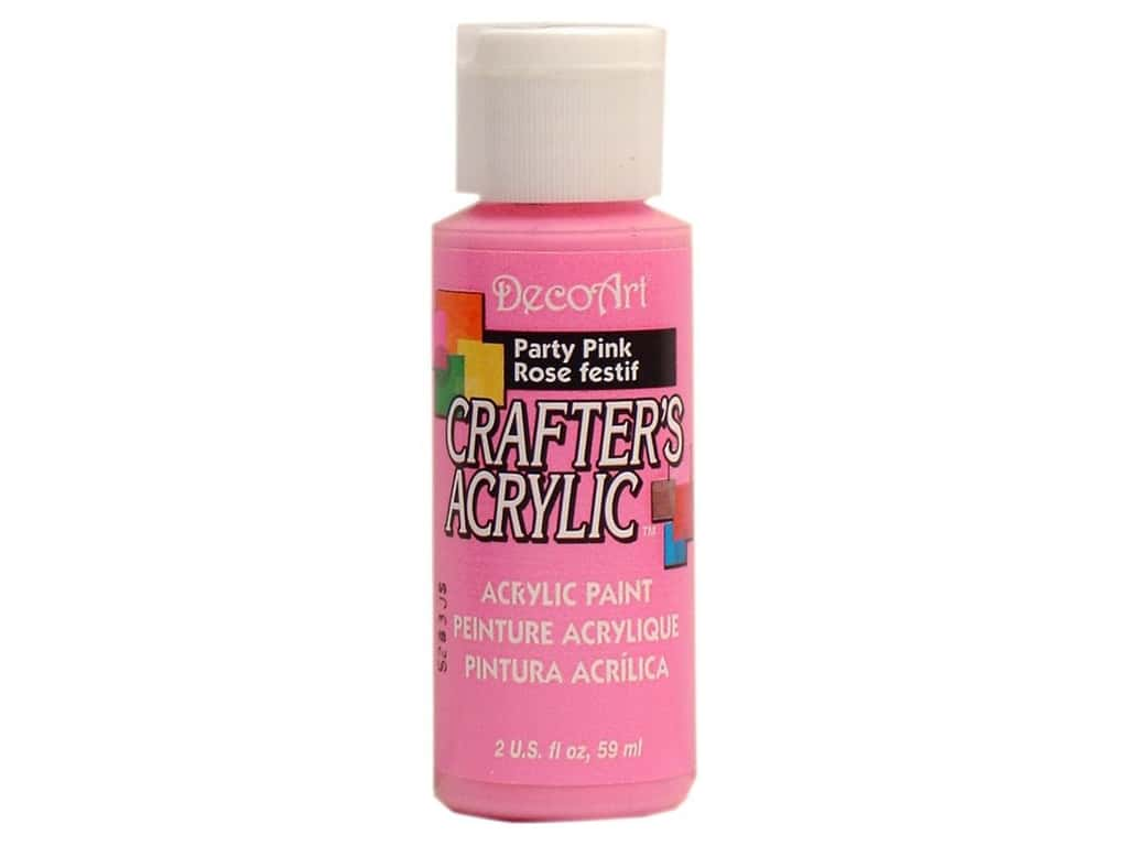 DecoArt Crafters Acrylic Paint 2oz / 59ml Pots - All Colours