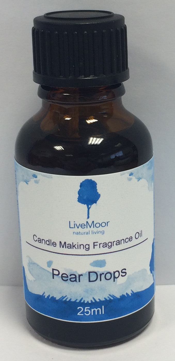 LiveMoor Fragrance Oil - Pear Drops - 25ml