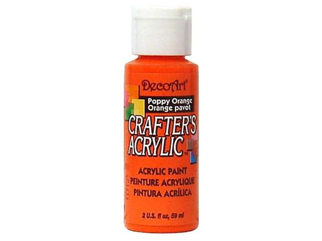 DecoArt Crafters Acrylic Paint 2oz / 59ml Pots - All Colours