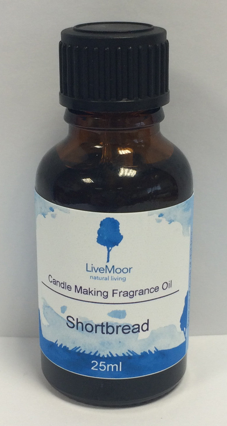 LiveMoor Fragrance Oil - Shortbread - 25ml