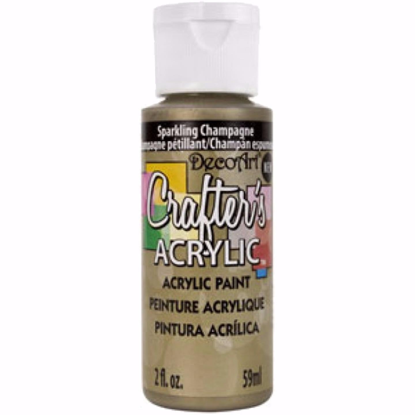 DecoArt Crafters Acrylic Paint 2oz / 59ml Pots - All Colours