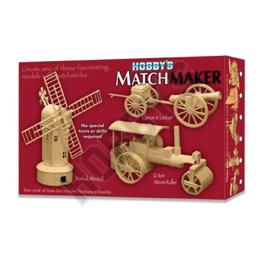 Steam Roller Matchstick Kit