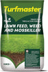 Turfmaster Grass / Lawn Feed, Weed & Moss Killer, Lawn Fertiliser - 15kg bag