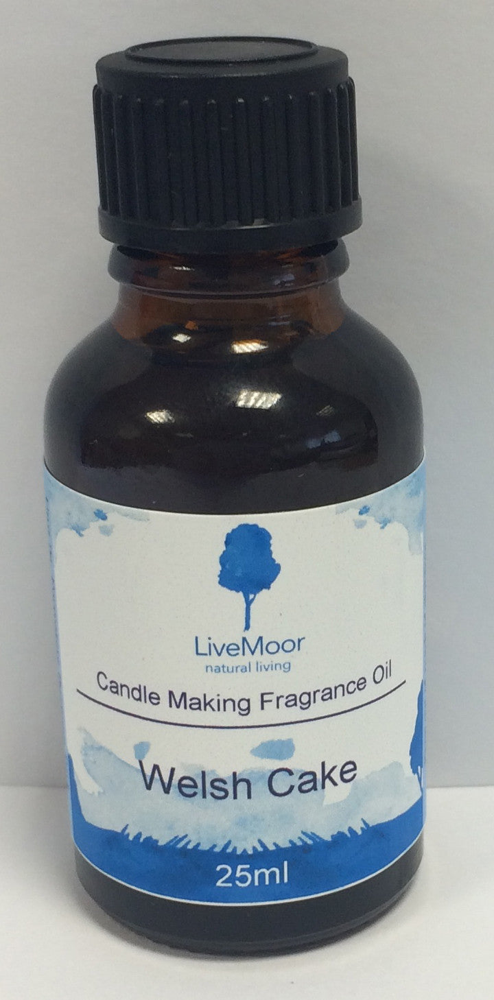 LiveMoor Fragrance Oil - Welsh Cake - 25ml