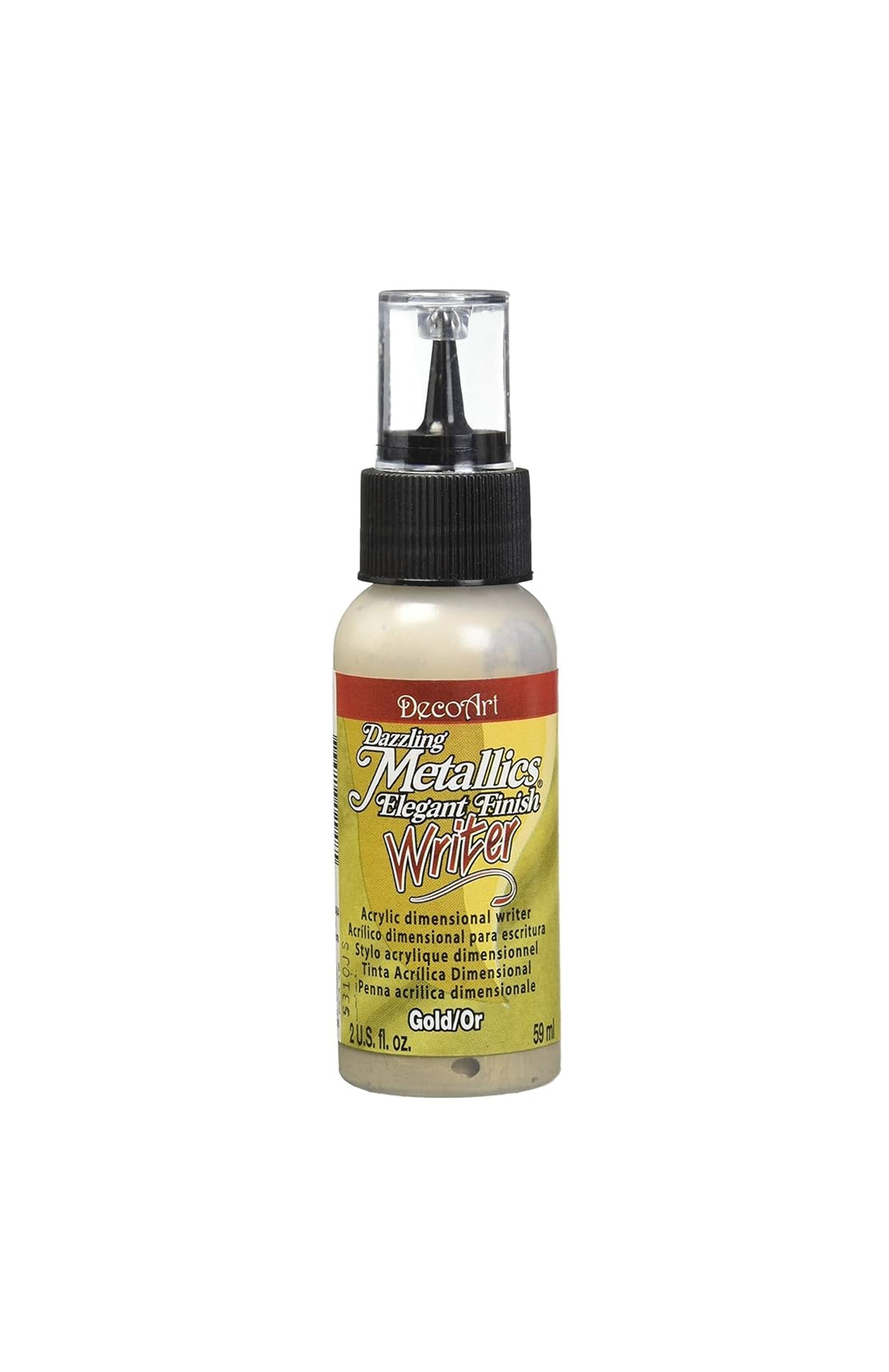 DecoArt Dazzling Metallic Acrylic Craft Paints. 2oz / 59ml