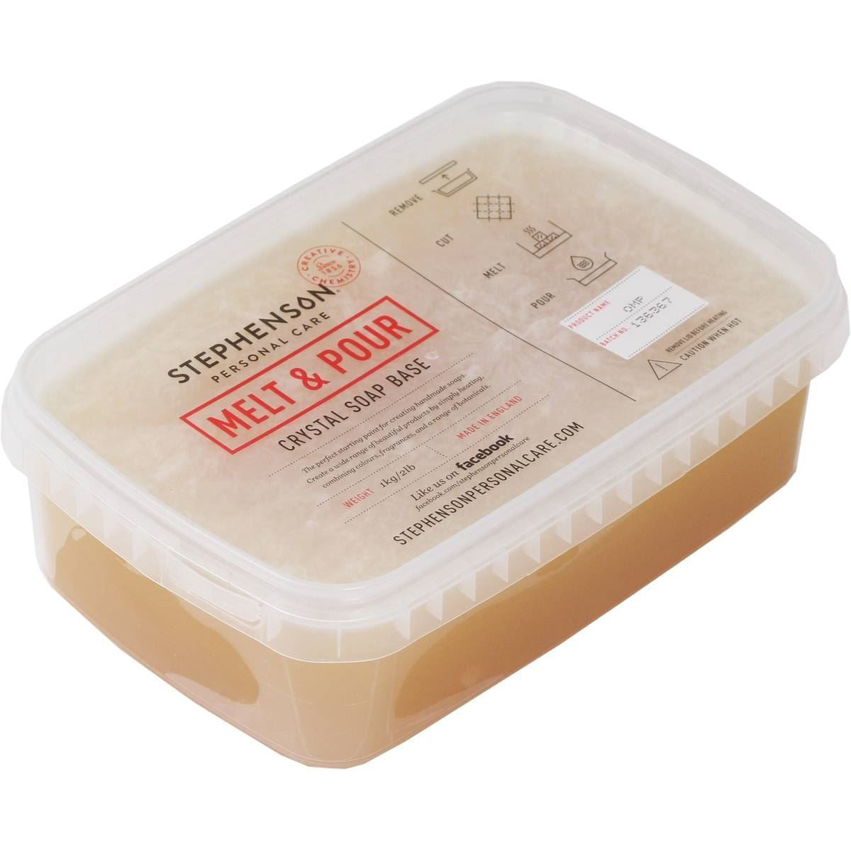 Stephenson - Certified Organic - Melt and Pour Soap Base 1kg-11.5kg