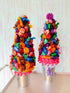 Make your own - Sweet Christmas Tree Kit, Polystyrene cones, containers, plaster