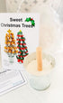 Make your own - Sweet Christmas Tree Kit, Polystyrene cones, containers, plaster