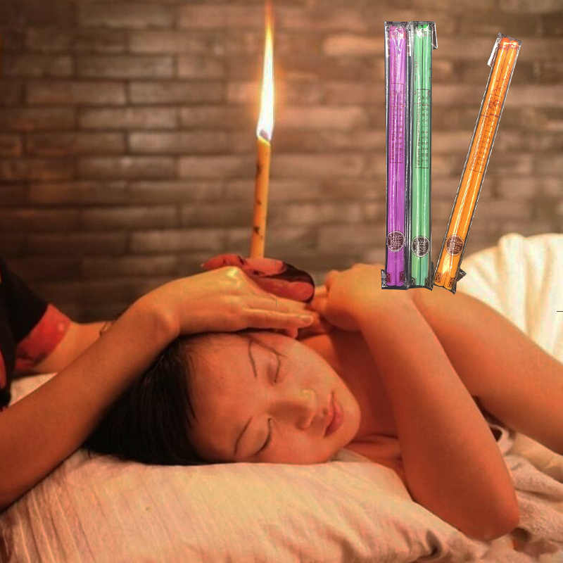 Natural Beeswax Hopi Ear Candles - Random Colours - Various Quantities